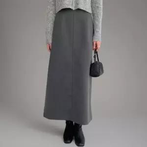 [신상오픈런]여성 카고 스타일 워싱 와이드핏 청바지 끈밴드 (41503190)