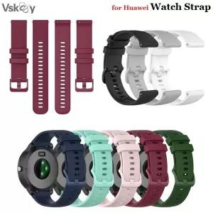 호환  화웨이 워치용 스마트 워치 스트랩 궁극의 실리콘 팔찌 시계 밴드 4 프로 GT4 GT3 GT2 프로 아너 매