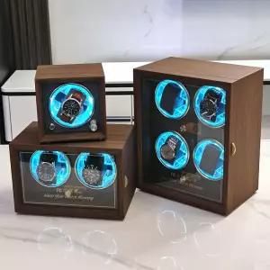 기계식 시계 오토매틱 자동 워치 와인더 보관함 원목 수납 케이스