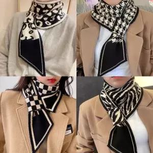 OSM-1006807 고리형 미니 머플러 니트