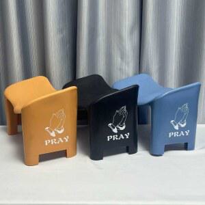 플라스틱 기도의자 골반 바닥 허리 좌식의자 검은색 체어