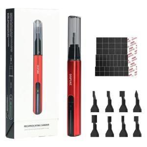 DSPIAE ES-A 왕복식 샌더 전동 연마 펜 플라스틱 모델 페이퍼 헤드 DIY 건담 공예 도구 취미용