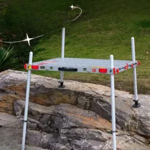 낚시좌대 민물 중층 낚시 받침대 접이식 받침틀