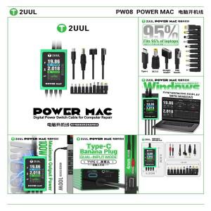 2UUL PW08 파워 맥 디지털 전원 스위치 케이블 95% 노트북 호환 태블릿 컴퓨터 수리 부팅