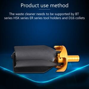 D16 CNC 기계 칩 제거 선풍기 스크랩 스위퍼 조각사 먼지 자동 청소 도구