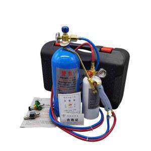 휴대용 용접토치 2L 리터 가스 패키지 용접 소형 2리터 수리 도구 에어컨 용접토치세트