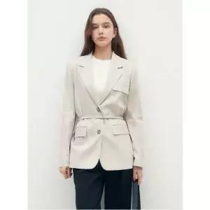 JJ지고트 린넨 헤링본 싱글 투버튼 재킷 GR4M0JK901 976461