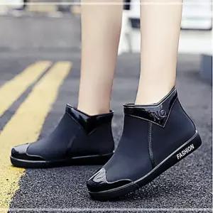발목장화 패션장화 장마 여성 레인부츠 심플 YW9138C0