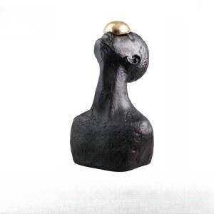 생각하는 사람 조각상 오페르툼 액세서리 스톤오브제 홈인테리어 피규어 ILUDA 코끼리가족