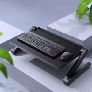 책상 키보드 마우스 거치대 높이 각도 조절 받침대 리프트