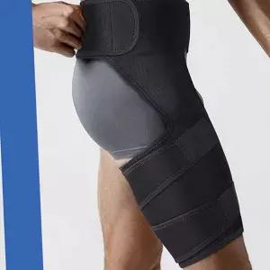 허벅지 보호대 신축성 햄스트링 운동 스포츠 허벅지 보호대 아대 사타구니 하체 허리 재활