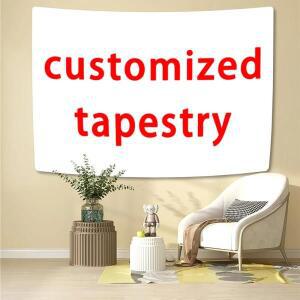 XxDeco 맞춤형 태피스트리 만다라 Boho 히피 벽 교수형 방 장식 사진 인쇄 사용자 정의 홈 배경 천