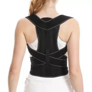 [싸더라] 어깨 허리 자세교정기 등허리 척추고정 바른자세 밴드 통기성 좋은 자세교정밴드