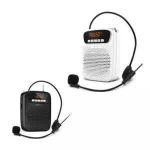 휴대용 수업용 마이크 행사 강의용 가이드 유선 앰프