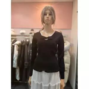 [에고이스트] 리본 포인트 니트 풀오버 ES1JK-211 675244