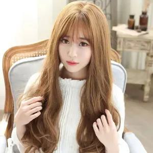인생 다양한 연출 여신머리 웨이브 가발 긴머리 포니테일 단발