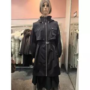 [에고이스트] 백 레터링 포인트 벨티드 코트 ER1WC-261 675174