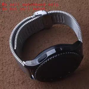 호환  스테인리스 스틸 메쉬 시계 밴드 18mm 19mm 20mm 21mm 22mm 팔찌 퀵 릴리즈 스프링 바 오메가 IWC 폴