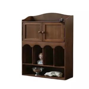 미니찬장 빈티지 원목 찻장 커피장 장식장