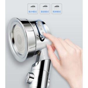 3단분 절 샤워기 편리함 형 욕실 절수필터 힐링스파 높이 필터샤워기 버튼 키트