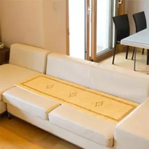 가정용 여름 통풍 마작 3인 쇼파패드 50X150 우드자리 엉땀방지 깔개 소파러그