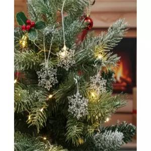 별구나라 눈결정크리스마스오너먼트 눈꽃오너먼트4개