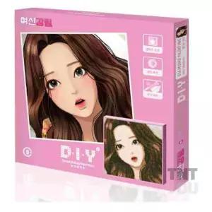 티앤 보석십자수 주경 25X25 비즈스티커 큐빅그림