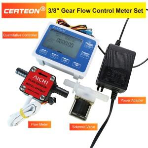 ZJ-LCD-M 기어 유량계, 액체, 오일  우유용 정량 제어, Aichi 센서, 솔레노이드 밸브, 고정밀 디지털 디스