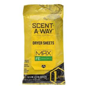 스 스페셜티 향기 원웨이 드라이어 시트 재봉인 가능한 15매 팩 모든 원단 및 사냥복에 잔여물 무취/신선한 흙 향 없음