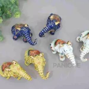 원샵 커플코 코끼리 2P (3color) 빈티지장식품