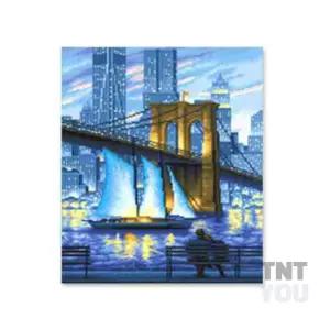 티앤 보석십자수 브루클린의연인 보석십자수공예 큐빅그림