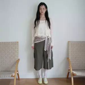 [백화점 정품] 써스데이아일랜드 7부 카고 팬츠 T256MPT133W