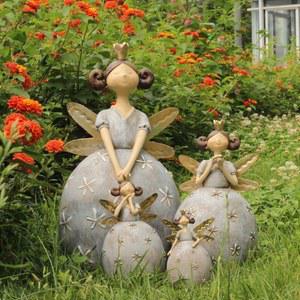조각상 장식소품 정원꾸미기 공주 소녀 텃밭 조형물 꽃요정 카페인테리어