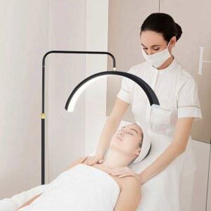 마사지조명 반달 테이블 속눈썹조명 블랙레귤러12W 션 케어 블랙레귤러