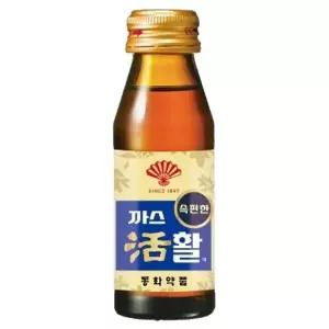동화 까스활 75ml x 10병 (10병입x1박스)/사무실/가정/학교/기숙사/여행/비상약/건위/소화제/과식/소화불량