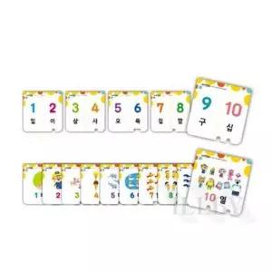 일비 뽀로로 숫자 동요 사운드카드 수학교구 멜로디카드 수학놀이