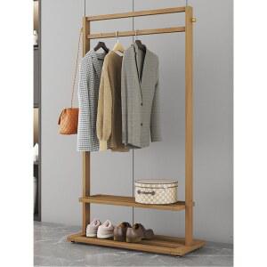 행거 스탠드 옷걸이 조립식 수납 매장 원목행거 모던 북유럽 멀티 통나무 스탠드옷걸이