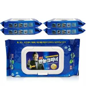 동성 만능크리너 100매x 5개 티슈형 찌든때 제거 리필