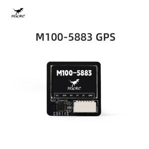 HGLRC M100-5883 나침반 세라믹 안테나가 장착된 M10 GPS 모듈 온보드 LED 표시기 RC 비행기 FPV 장거리용