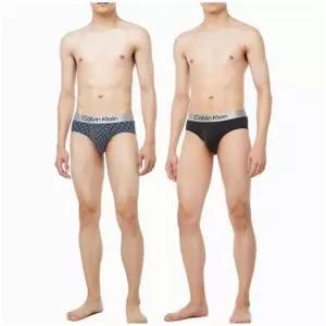 [백화점 홈쇼핑 정품] 캘빈클라인 언더웨어 남성 브러쉬드 마이크로 힙브리프 2매세트 NB4126-2RH-UB1