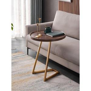 소파협탁 보조 코너테이블 원형 소파 쇼파 대리석 선반 거실장 침실 도베르만 카페