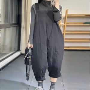 겨울 누빔 멜빵바지 방풍 퀼팅 패딩 깔깔이 도톰한 퀄팅