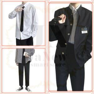 가쿠란 남자 교복 졸업사진 의상 프레