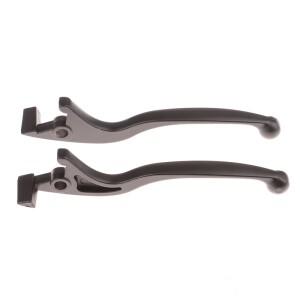 중국산 스쿠터 바이크 오토바이 모페드용 좌/우측 블랙 유압 브레이크 핸들 레버
