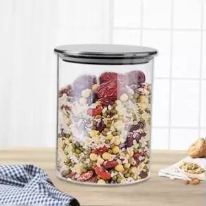 푸드앤락내열유리밀폐용기2p세트잡곡차보관원형