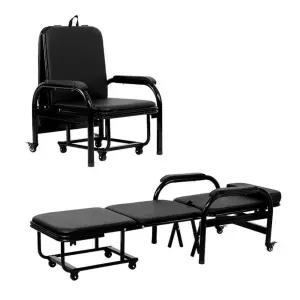 병원 보호자 침대 병실 간호 간이 의자 접이식 낮잠