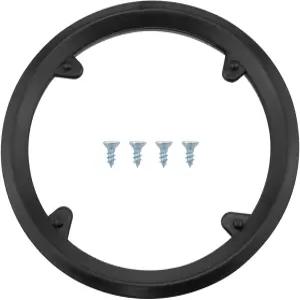 Dsjnf 블랙 바이크 체인 가드 휠 커버 산악 프론트 스프로켓 리테이너 벨트 나사 1PCS