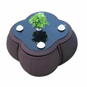 야외 테이블 의자 거실 철제 패브릭 커피 베란다 세트 원탁 콤비네이션 꾸미기 소파