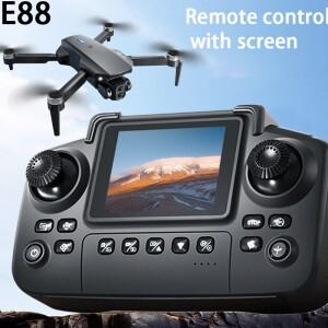 E88 Pro WiFi FPV 드론 광각 HD 8K/1080P 카메라, 고도 유지, 접이식. 크리스마스 소년 에 이상적인 RC 쿼