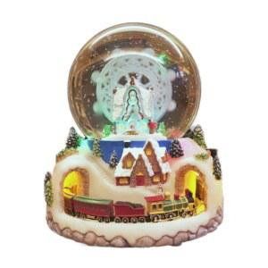 스노우볼 워터볼 선물 빛나는 루돌프 친구생일 수정 산타 크리스마스선물